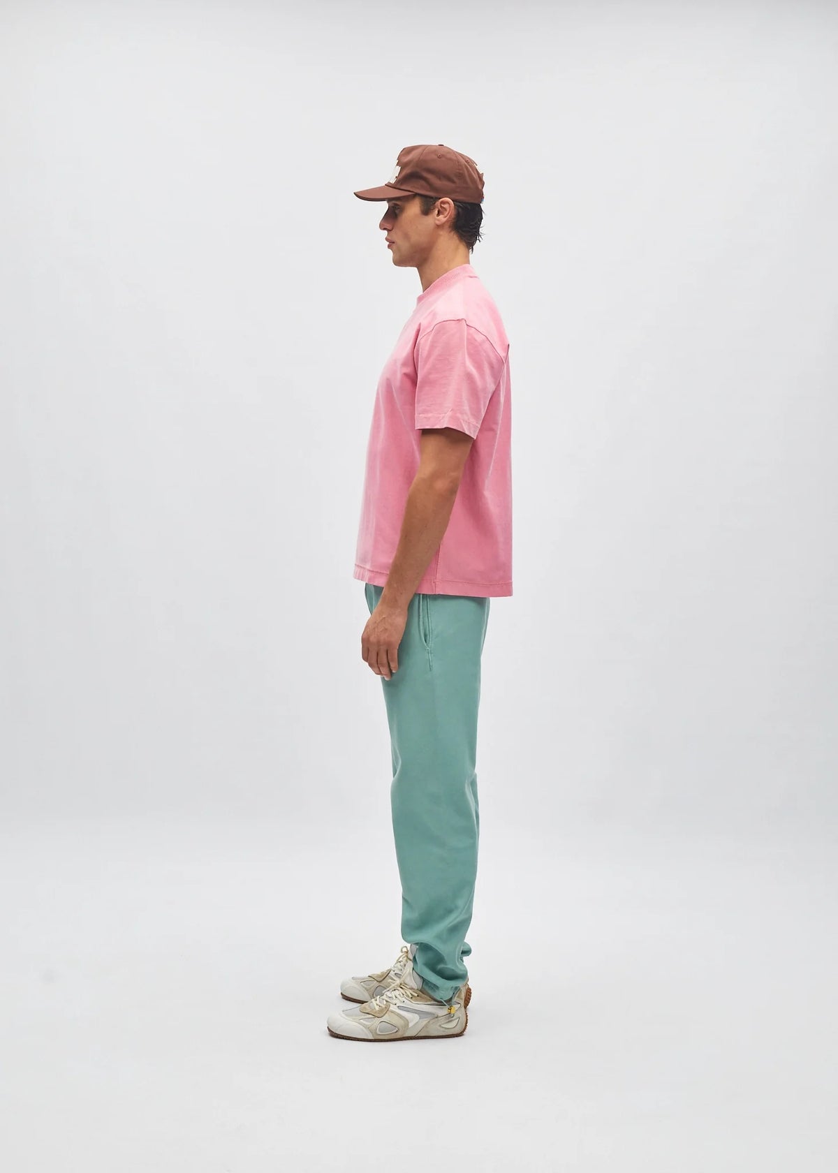Washed track pant