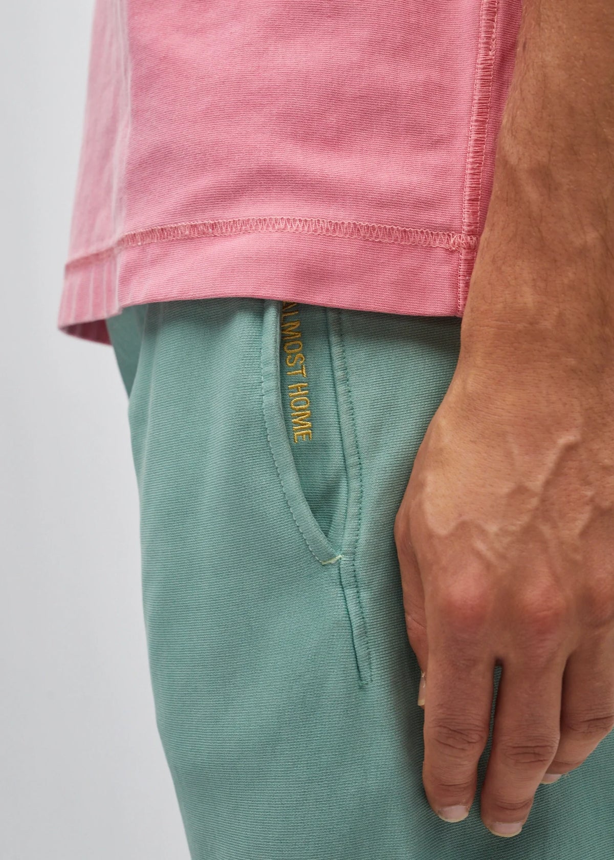Washed track pant