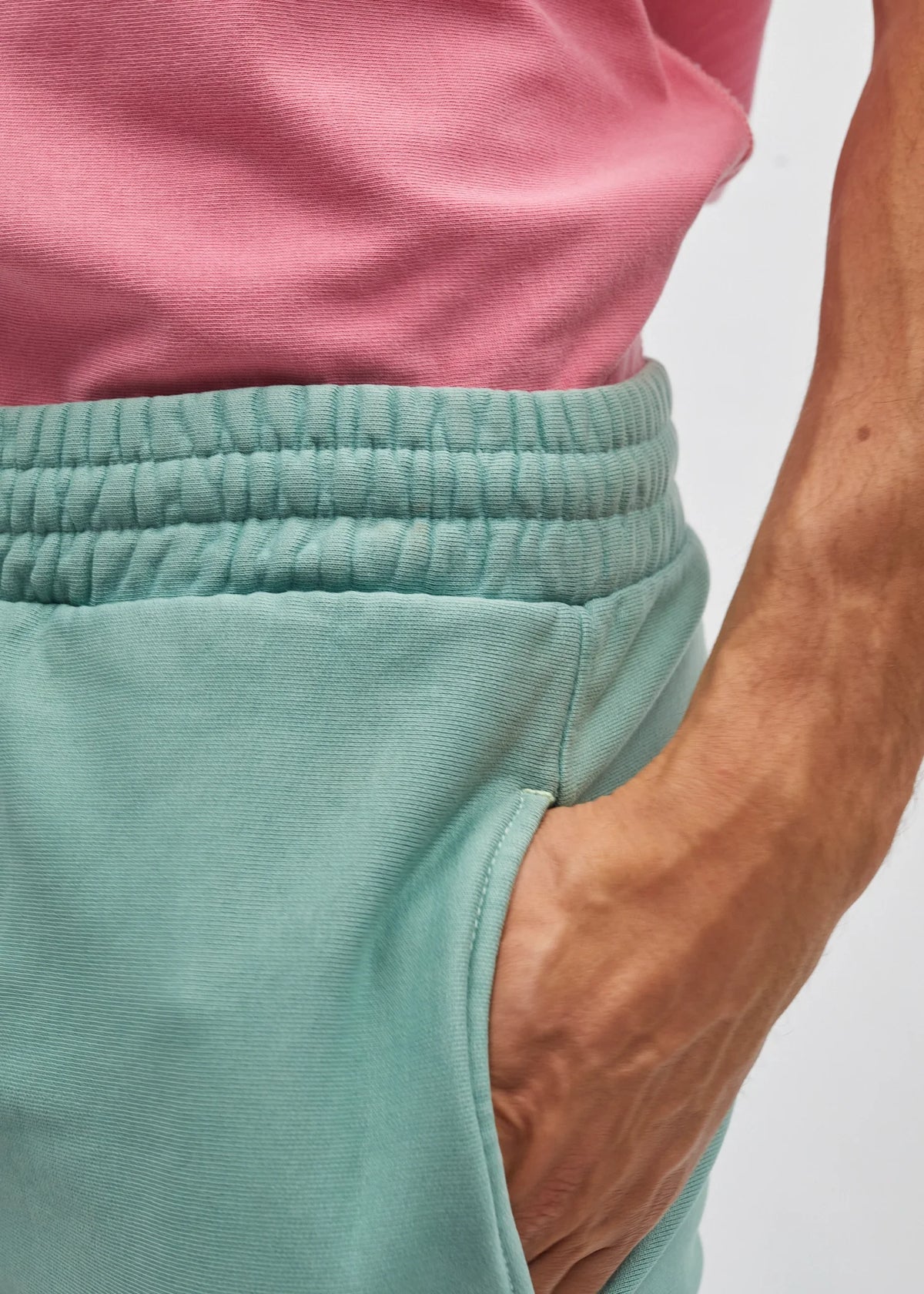 Washed track pant