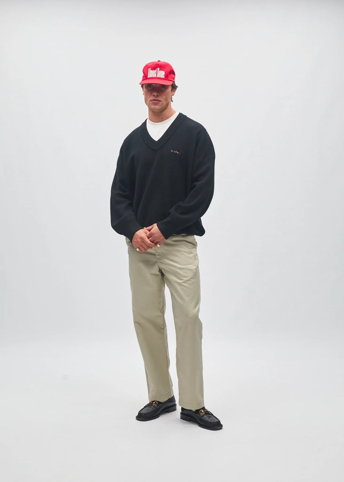 Wool v-neck