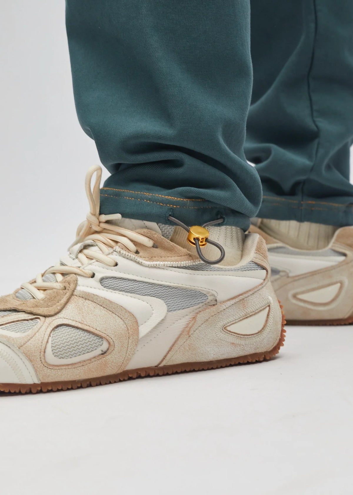 Washed track pant