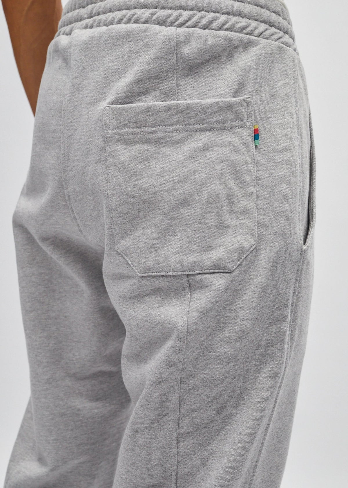 Cursive track pant