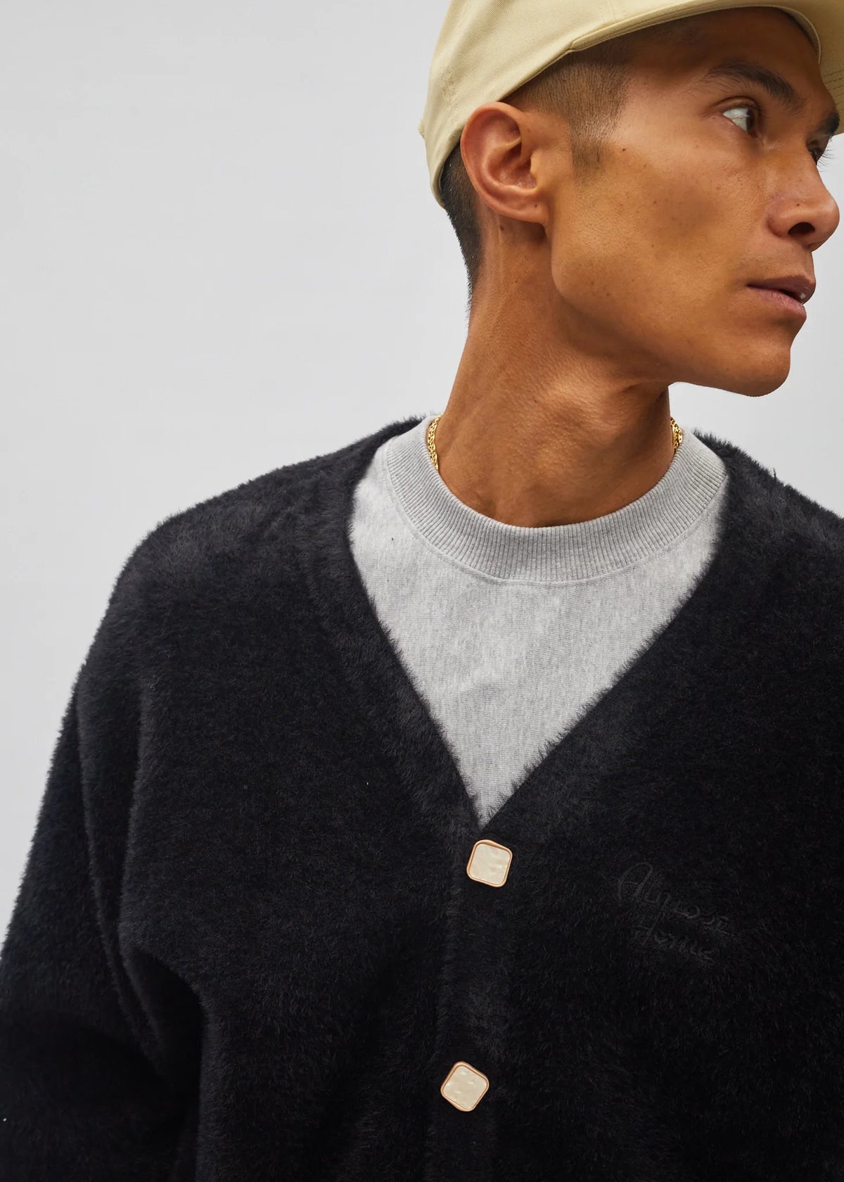 Knit cardigan
