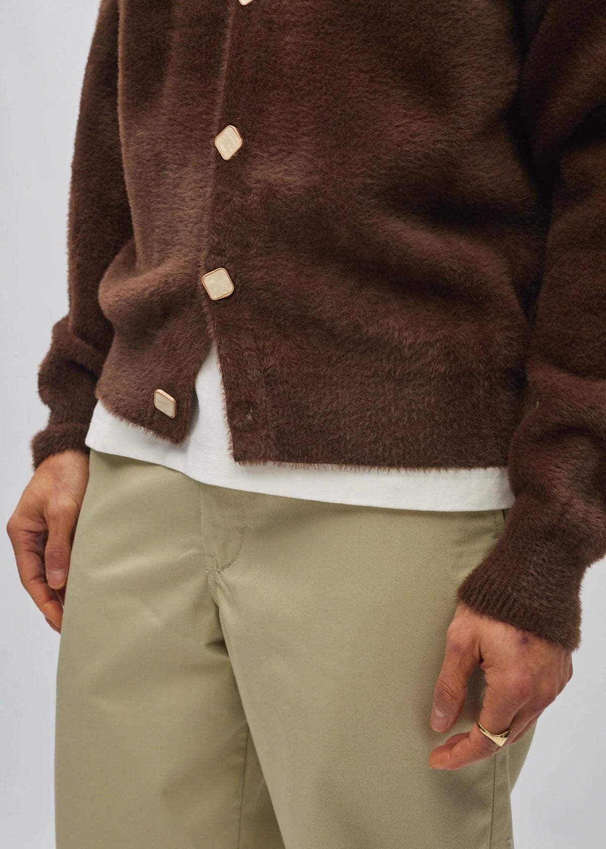 Knit cardigan