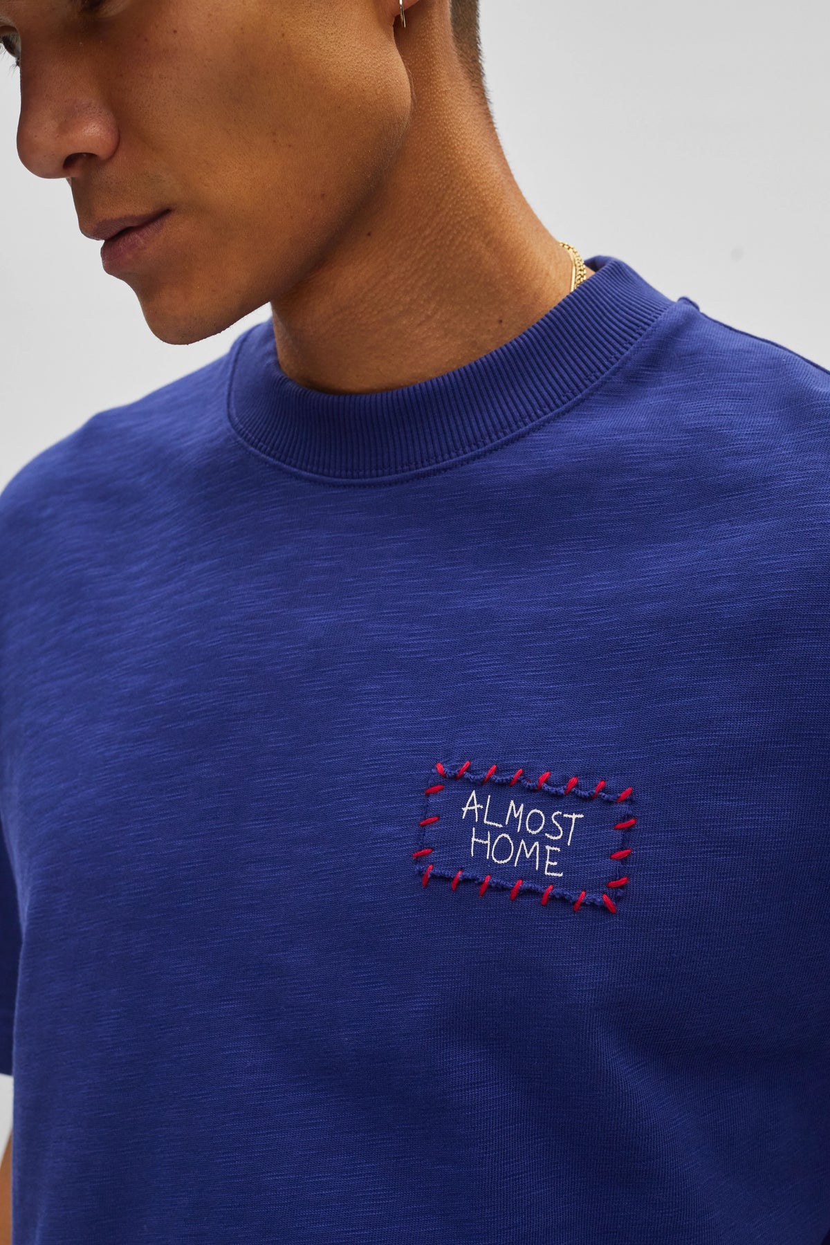 Embroidered tee