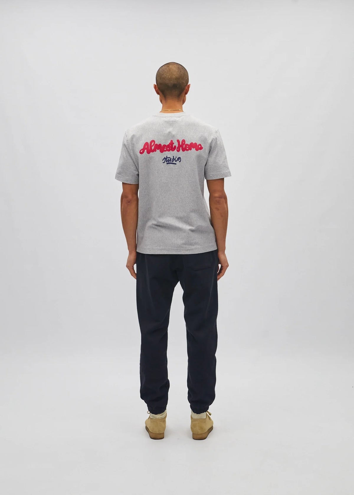 Cursive track pant