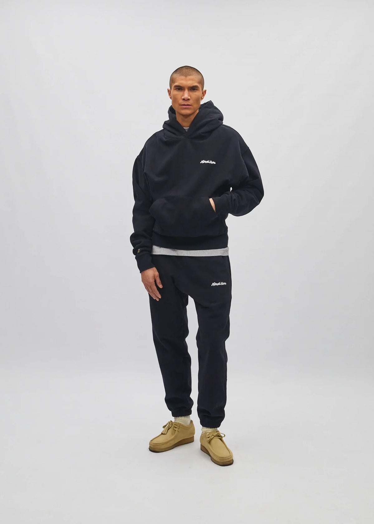 Cursive hoodie