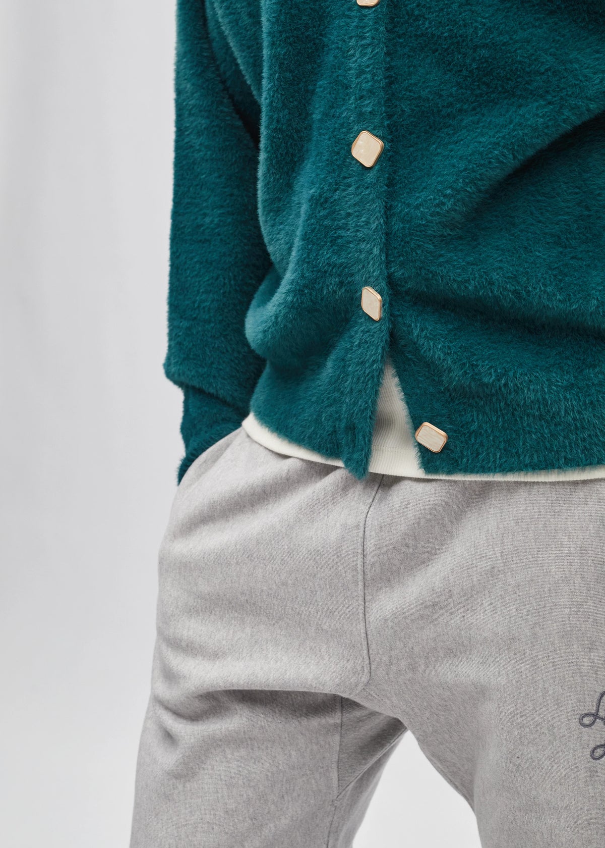 Knit cardigan